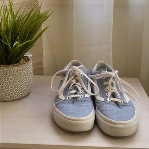 Light Blue Vans Old Skool